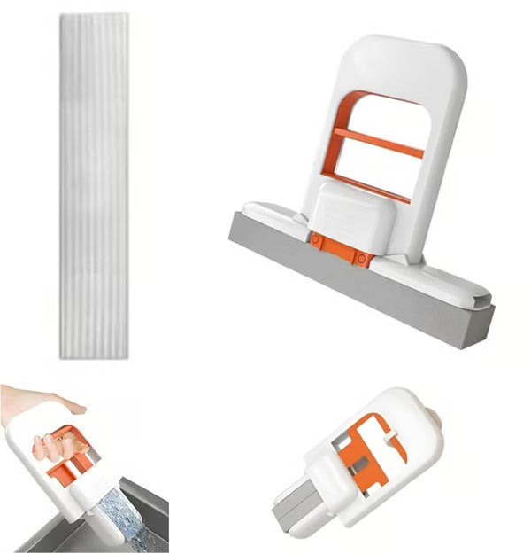 🔥2025 New Mini Foldable Desktop Mop - Durable Hands-Free Lazy Mop