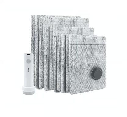 Cordless Travel Vacuum Storage Compression Bag