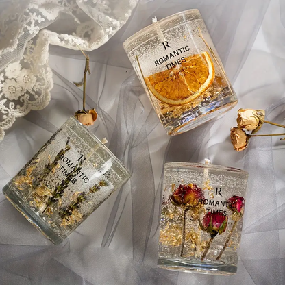 Romantic Times Jelly Candle